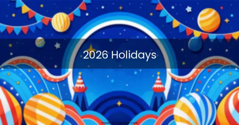 april 2026 calendar — US news