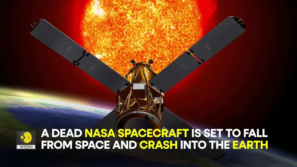 nasa satellite crash — US news