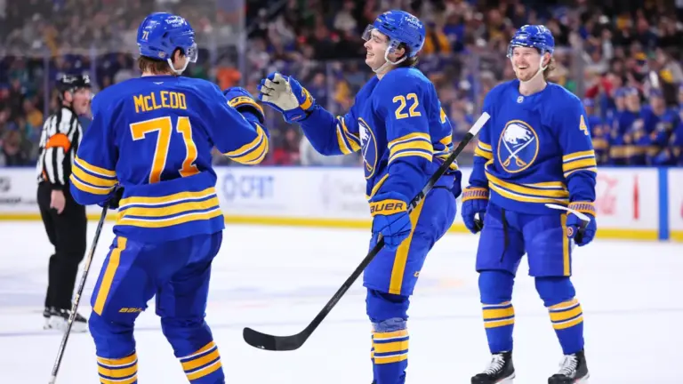 sharks vs sabres — US news