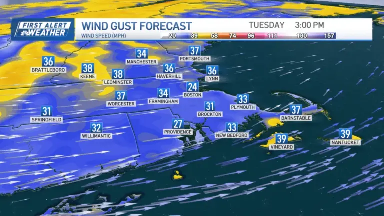 weather boston — US news